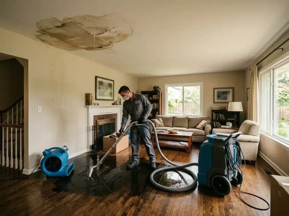 attic-pipe-burst-ceiling-drip-008 — frequently asked questions, Water Damage Restoration & Carpet Care in Eupora, MS
